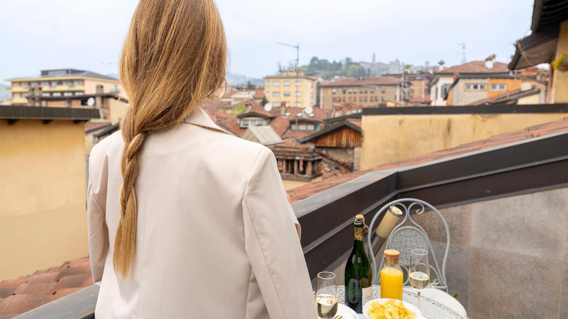 Magic Place Bergamo! Relax Apartment With Terrace In The Heart Of The City 외부 사진